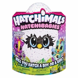 Hatchimals 6044070 - HatchiBabies Ponette, Baby-Hatchimal mit interaktiven Accessoires - 1